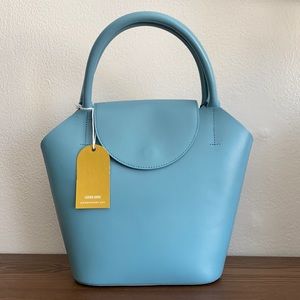 Minor History Leather Bucket Bag